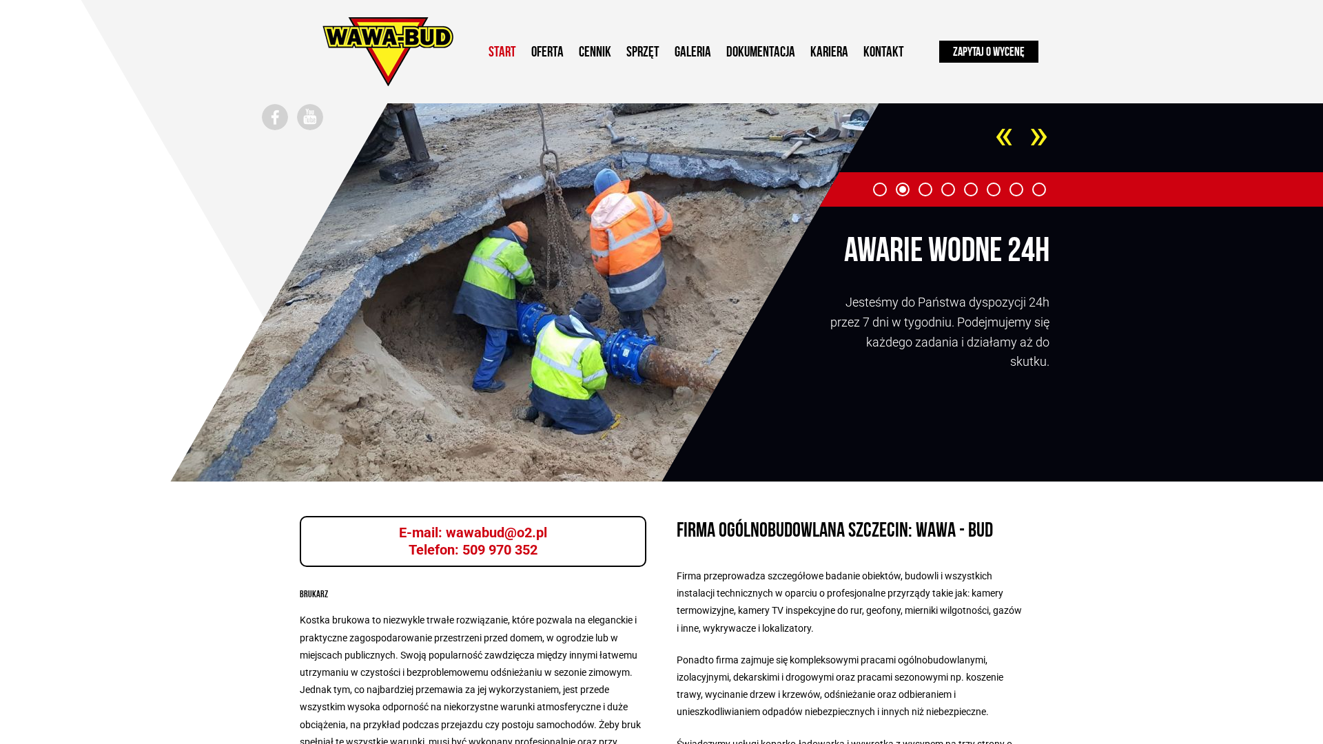 Firma ogólnobudowlana Szczecin - usługi budowlane | Wawa-Bud